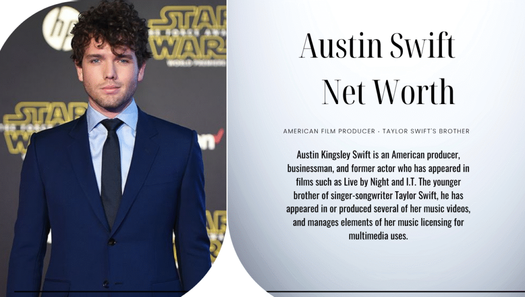 Austin Swift Net Worth: Exploring the Actor’s Career and Wealth Austin Swift Net Worth