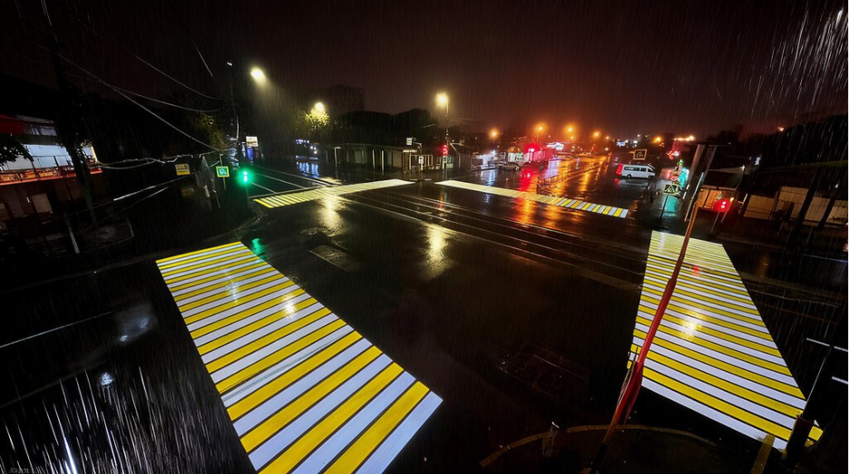 Noparde Crosswalk Safety Projectors: Smart Crosswalk Upgrades for City Road Projects Noparde Crosswalk Projectors